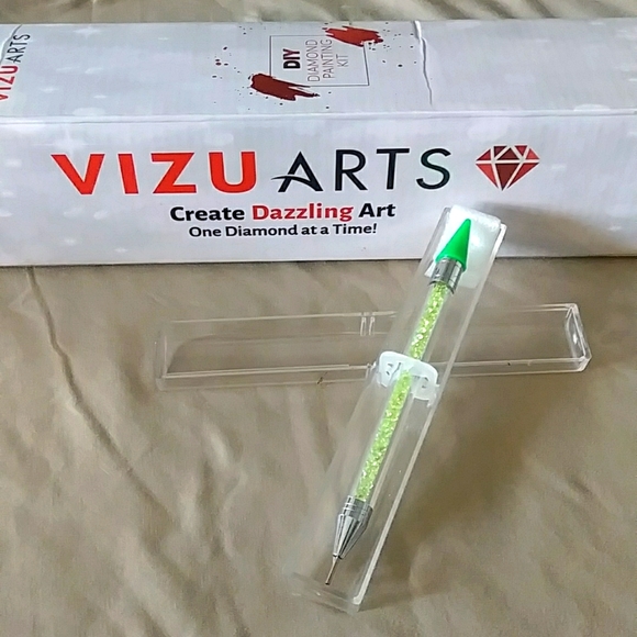 Vizuarts DIY Diamond Painting Kit w/ Premium Pen. Great Gift Idea!!! - Picture 5 of 8